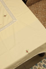Table cloths - 8 seater cross stitch embroidered