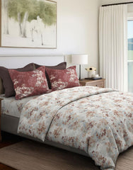 Bedsheets - Queen bedsheet set - premium soft cotton digital print Rhythm