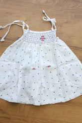 Kids smocked dress 0-3 month