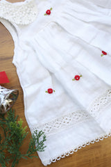 Kids smocked dress 6-10 month - Xmas edition