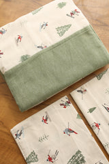 Bedsheets - King daily use border bedsheets