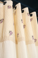 Curtains-Embroiderd Designer opaque curtains Clearance Sale