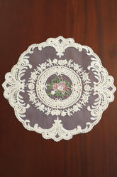 Coaster - Net Embroidery