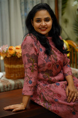 Sale : Elegent floral printed Kurti