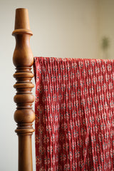Fabrics - pintuck Handblock kurti cotton fabric offer sale