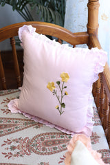 Cushion covers - Embroidery Buttercup Petal