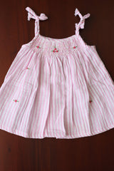 Kids smocked dress 3-6 month