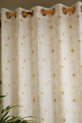 Curtains-Premium embroidered sheer curtains