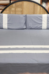 Premium Soft Cotton Lace Bedsheet Set – King Size