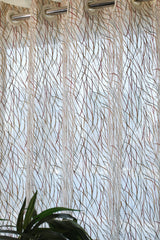 Curtain - Premium Embroidery sheer curtains zenit bhojtal prebooking