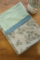 Bedsheets - King soft cotton lace bedsheets majestic
