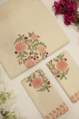 Bedsheets-Queen Percale handblock cotton bedsheets