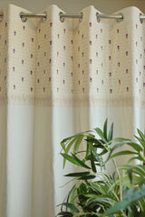 Curtains-Embroiderd Designer opaque curtains Clearance Sale