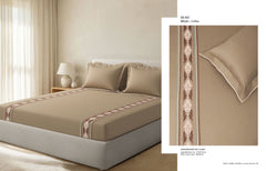 Bedsheets - King Premium machine embroidery bedsheets Sansaar : Saembro
