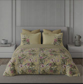 Bedsheets - Premium digital print floral king size soft cotton bedsheets