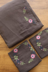 Onam Bedsheets - Queen cross stitch embroidered bedsheets
