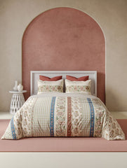 Bedsheets - King premium soft cotton bedsheet Digital Print DD (Bahara)