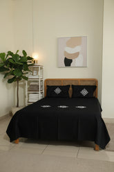 Bedsheets - King Machine embroidery bedsheets MEK