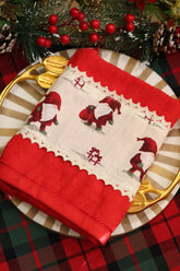 Towels : Embroidery Turkey towels Xmas edition