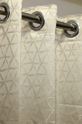 Curtains - Jacquard self printed curtains opaque