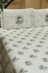 Bedsheets - King premium soft cotton bedsheet Digital Print DD VATIKA