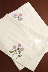 Bedsheets - single size premium machine embroidery bedsheets MES