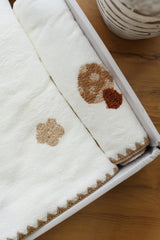 Premium embroidery towel set - set of 2 kids combo