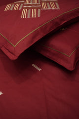 Bedsheet- Machine Embroidery Bedsheet MEK