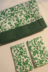 Bedsheets-Queen daily use border bedsheets Xmas collection