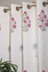 Curtains - Handblock printed curtains Diwali sale