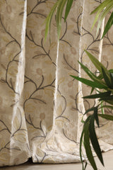 Curtains - Premium embroidery opaque curtains busan
