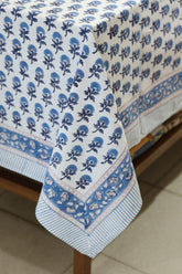 Table cloths - 8 seater Handblock printed canvas
