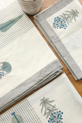 Bedsheets - Handblock queen rajwada print bedsheets