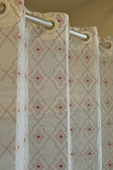 Curtains -Premium embroidered sheer curtain