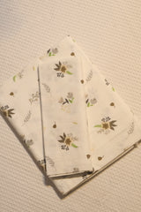 Bedsheet - Single soft cotton (152cm * 228) whitish colour