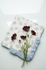 Bedsheets - Premium King soft cotton lace bedsheets majestic