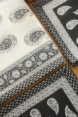 Bedsheets - Handblock queen rajwada print bedsheets