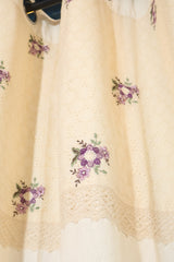 Curtains-Embroiderd Designer opaque curtains Clearance Sale