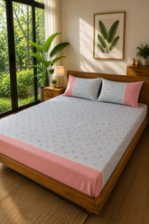 Bedsheets - Premium soft cotton digital print majestic bedsheets