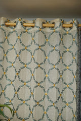Curtains - Premium embroidery sheer curtains prebooking (description )