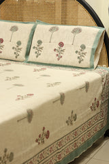 Spread : Handblock Jute Bedspread