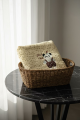 Towels - Cute Embroidery Kids bath towel