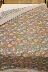 Double dohar / Blanket - Mughal handblock print
