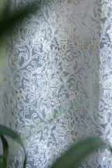 Curtains - Premium Chikankari embroidery organza curtains