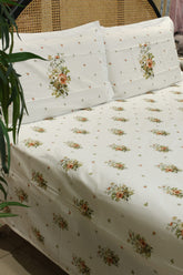 Bedsheets - King premium soft cotton bedsheet Digital Print DD VATIKA
