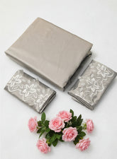 Bedsheets-Queen Silky lace bedsheets