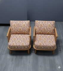 Upholstery fabrics -Ajrakh(Bagru)