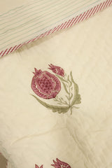Premium Cotton handblock Print Double Quilt
