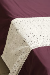 Bedsheets - Premium designer king bedsheets dd lace