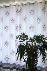 Curtains - Handblock printed curtains